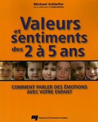 VALEURS ET SENTIMENTS DES 2 A 5 ANS