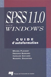 SPSS 11.0 POUR WINDOWS. GUIDE D'AUTOFORMATION