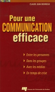 POUR UNE COMMUNICATION  EFFICACE. ENTRE LES PERSONNES, DANS