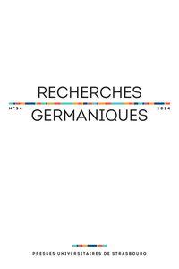 RECHERCHES GERMANIQUES N  54/2024 - VARIA