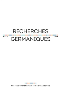 RECHERCHES GERMANIQUES, N  48/2018. VARIA