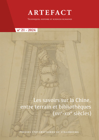 Artefact. Techniques, histoire et sciences humaines n°21/2024