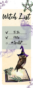 WITCH LIST SPELLS