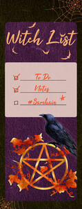 Witch List Samhain - Halloween - Édition Limitée