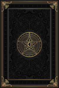 Grimoire vierge Pentacle lunaire