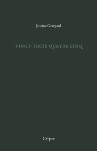 VINGT-TROIS QUATRE CINQ