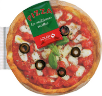 Pizza - forme découpée