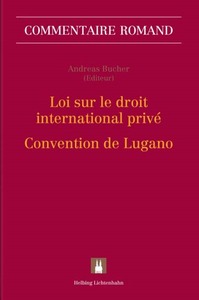 LOI SUR LE DROIT INTERNATIONAL PRIVE CONVENTION DE LUGANO