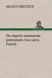 De imperio summarum potestatum circa sacra. French