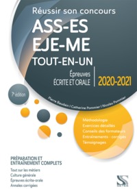 REUSSIR SON CONCOURS ASS, EJE, ES, ME 2020-2021 - TOUT-EN-UN