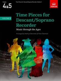 TIME PIECES FOR DESCANT/SOPRANO RECORDER - VOLUME 2
