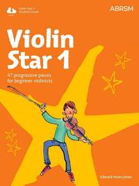 EDWARD HUWS JONES : VIOLIN STAR 1 - STUDENT'S BOOK 47 PROGRESSIVE PIECES + AUDIO ONLINE