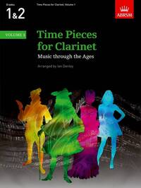 IAN DENLEY : TIME PIECES FOR CLARINET, VOLUME 1