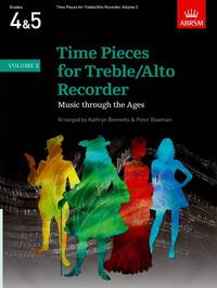 TIME PIECES FOR TREBLE/ALTO RECORDER - VOLUME 2