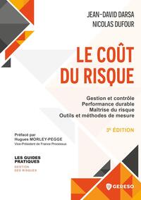 LE COUT DU RISQUE - GESTION ET CONTROLE - PERFORMANCE DURABLE - MAITRISE DU RISQUE - OUTILS ET METHO