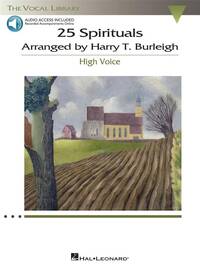 25 SPIRITUALS ARRANGED BY HARRY T. BURLEIGH  +CD