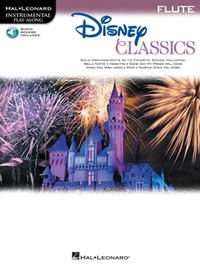 DISNEY CLASSICS - FLUTE -  RECUEIL + ENREGISTREMENT(S) EN LIGNE