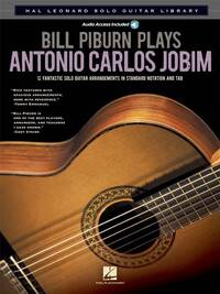 BILL PIBURN PLAYS ANTONIO CARLOS JOBIM GUITARE +CD