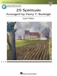 25 SPIRITUALS ARRANGED BY HARRY T. BURLEIGH  +CD