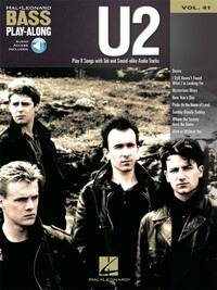 U2 - BASS PLAY ALONG VOLUME 41 - GUITARE BASSE - RECUEIL + MEDIA ONLINE