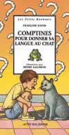 COMPTINES POUR DONNER SA LANGUE AU CHAT - LES PETITS BONHEURS