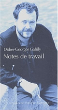 NOTES DE TRAVAIL