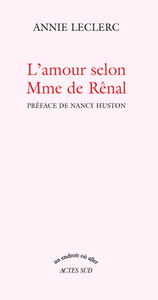 L'Amour selon madame de Rênal