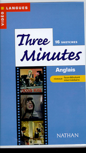 Vidéo langues Anglais Three Minutes LV1/LV2 - livret + K7