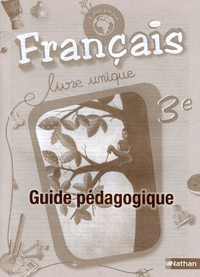 Futur simple Français 3e Guide pédagogique