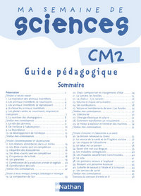 Ma semaine de sciences CM2 Livre du maître