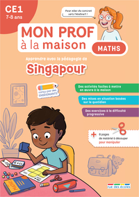 MON PROF A LA MAISON - MATHS SINGAPOUR CE1 - APPRENDRE AVEC LA PEDAGOGIE DE SINGAPOUR