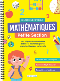 FICHES DE L'ECOLE MATHEMATIQUES MATERNELLE PS