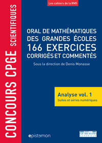 Concours CPGE scientifiques Oral de mathématiques grandes écoles 166 exercices