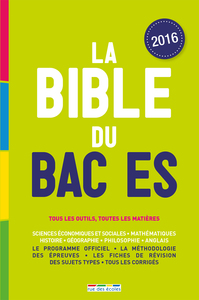 La bible du bac ES 2016