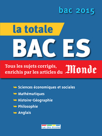 Bac ES 2015