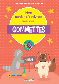 Mon cahier d'activités avec des gommettes 4-5 ans