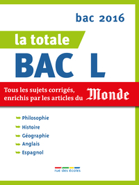 La totale bac L 2016A)