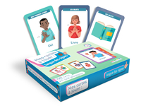 MES CARTES A JOUER - LANGUE DES SIGNES, DES 7 ANS - 100 CARTES + 1 LIVRET PEDAGOGIQUE
