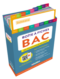 BOITE A FICHES BAC - 180 FICHES POUR REUSSIR !