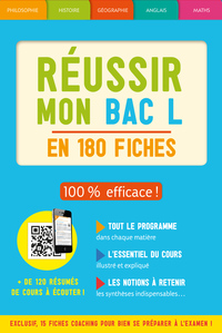 Boîte à fiches Réussir mon bac L 2019