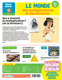  LE MONDE des multiplications et des divisions - Editions spéciale N°4