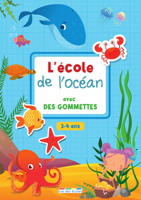 L'école de l'océan avec des gommettes