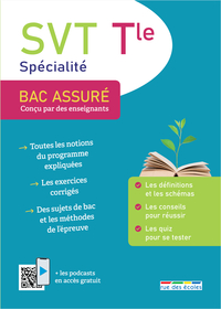 BAC ASSURE - SPECIALITE SVT - TERMINALE