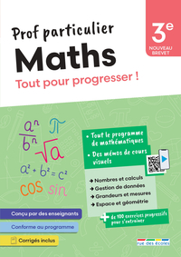 Prof particulier - Maths 3e