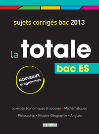 Bac ES 2013