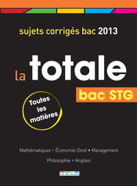 Bac STG 2013