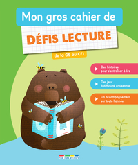 Mon gros cahier de défis lecture