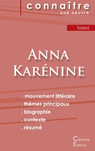 FICHE DE LECTURE ANNA KARENINE DE LEON TOLSTOI (ANALYSE LITTERAIRE DE REFERENCE ET RESUME COMPLET)