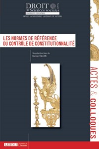 LES NORMES DE RÉFÉRENCE DU CONTRÔLE DE CONSTITUTIONNALITÉ