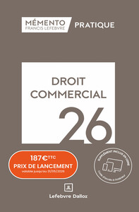 Mémento Droit commercial 2026